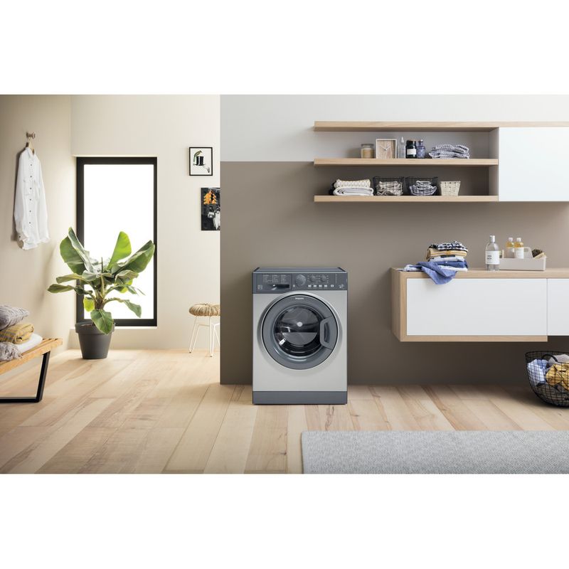 Hotpoint-Washing-machine-Freestanding-FML-942-G-UK-Graphite-Front-loader-A---Lifestyle-frontal