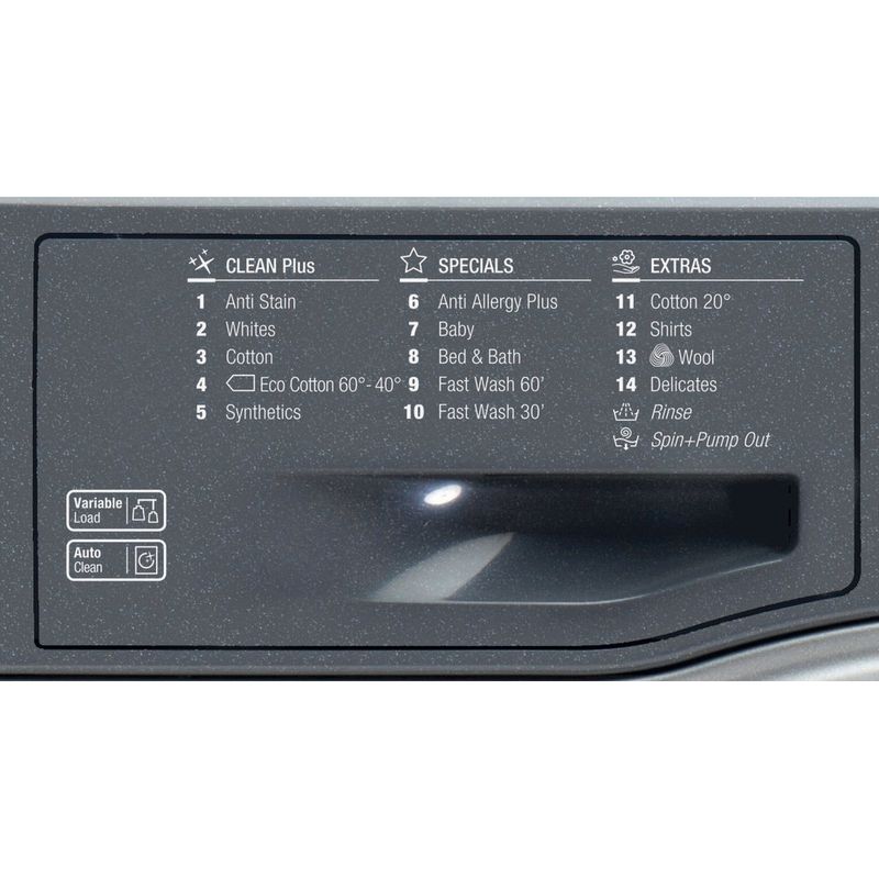 Hotpoint-Washing-machine-Freestanding-FML-942-G-UK-Graphite-Front-loader-A---Program