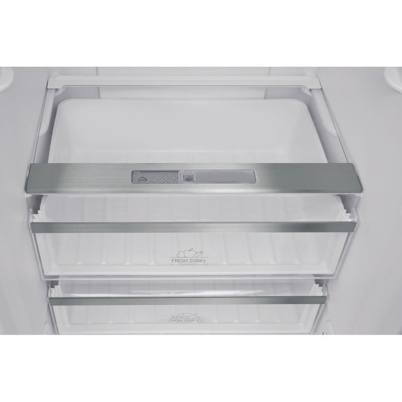 Hotpoint-Fridge-Freezer-Freestanding-H9T-921T-KS-H-Black-Inox-2-doors-Drawer