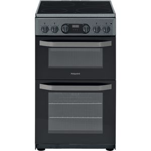 Hotpoint HD5V93CCSS/UK Cooker - Silver