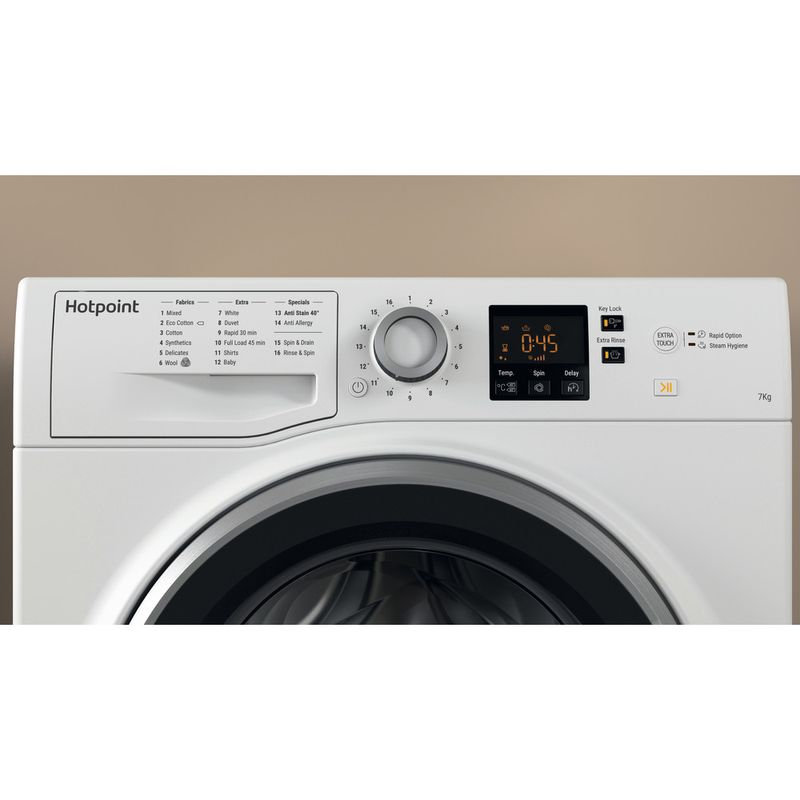 Hotpoint-Washing-machine-Freestanding-NSWE-743U-WS-UK-White-Front-loader-A----Lifestyle-control-panel