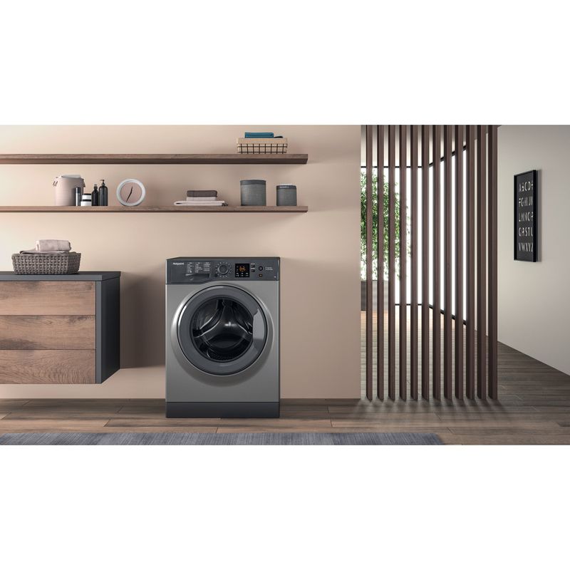 Hotpoint-Washing-machine-Freestanding-NSWR-963C-GK-UK-Graphite-Front-loader-A----Lifestyle-frontal