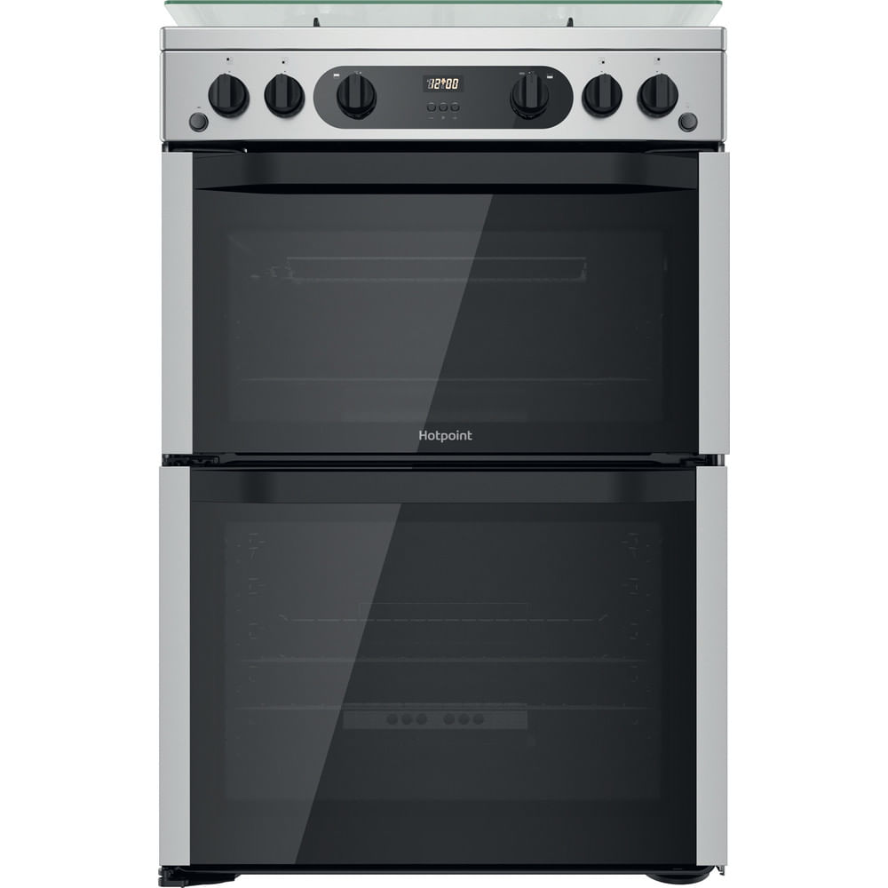 Hotpoint HDM67G0CCX/UK 60cm Double Gas Cooker