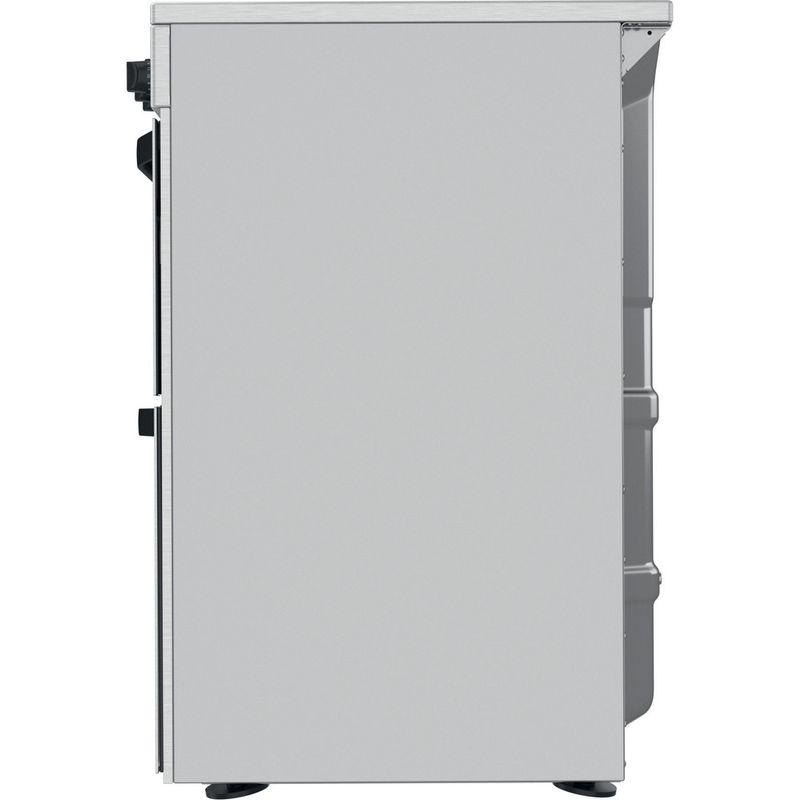 Hotpoint Double Cooker HDM67V9DCX/UK Inox A Back / Lateral