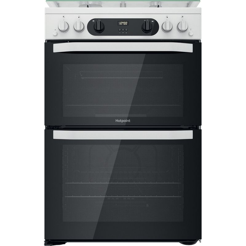 Hotpoint Double Cooker HDM67G0CCW/UK White A+ Frontal