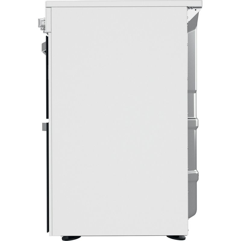 Hotpoint Double Cooker HDM67V9HCW/UK/1 White A Back / Lateral