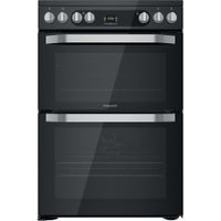 Hotpoint Double Electric Cooker - Black - 60cm - A | A Rated - HDM67V9HCB/U