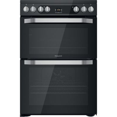 hotpoint hdm67v9dcx uk 60 cm electric ceramic cooker stainless steel