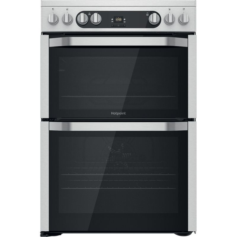 Hotpoint Double Cooker HDM67V9HCX/UK Inox A Frontal