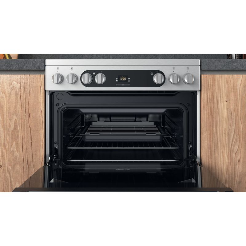 Hotpoint Double Cooker HDM67V9HCX/UK Inox A Cavity