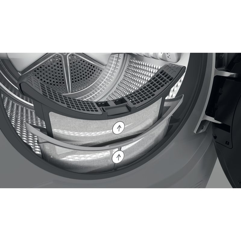 Hotpoint Dryer H8 D94SB UK Silver Filter