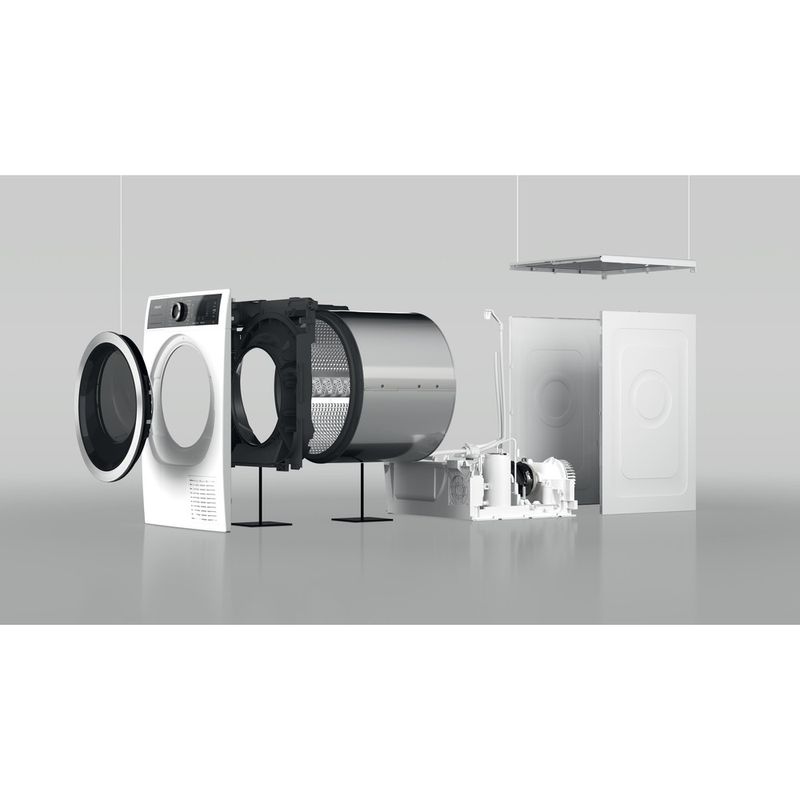 Hotpoint Dryer H8 D93WB UK White Lifestyle perspective