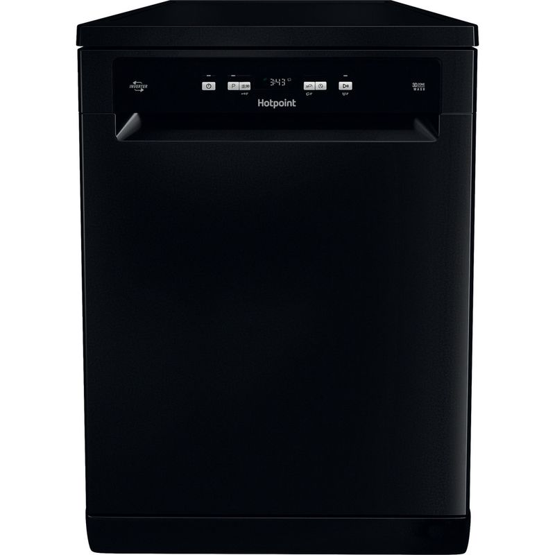 Hotpoint Dishwasher Freestanding HFC 3C26 WC B UK Freestanding E Frontal