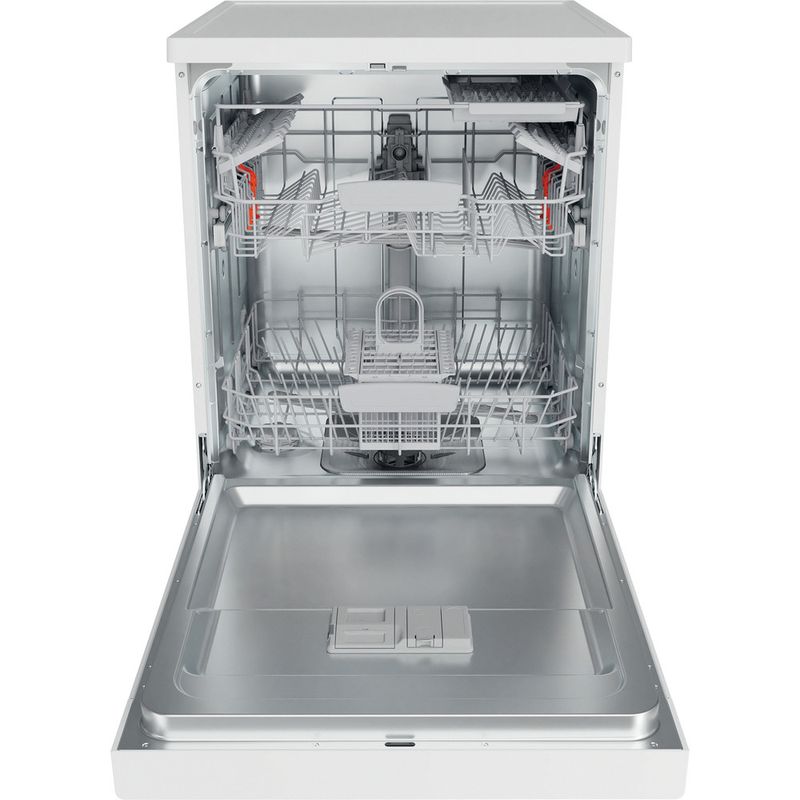 Hotpoint Dishwasher Freestanding HFE 2B+26 C N UK Freestanding E Frontal open