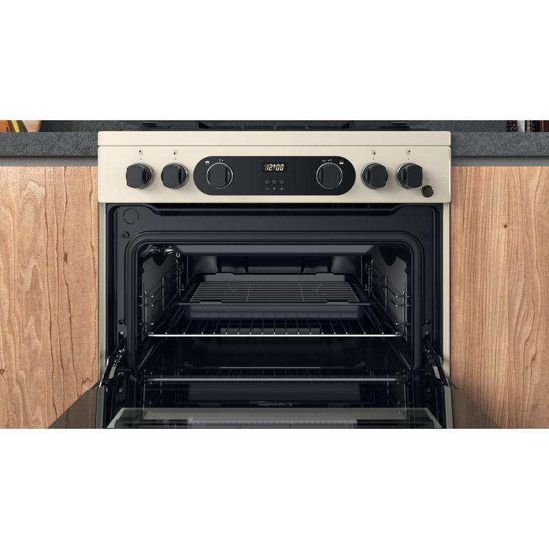 Hotpoint Double Cooker CD67G0C2CJ/UK Jasmine A+ Cavity