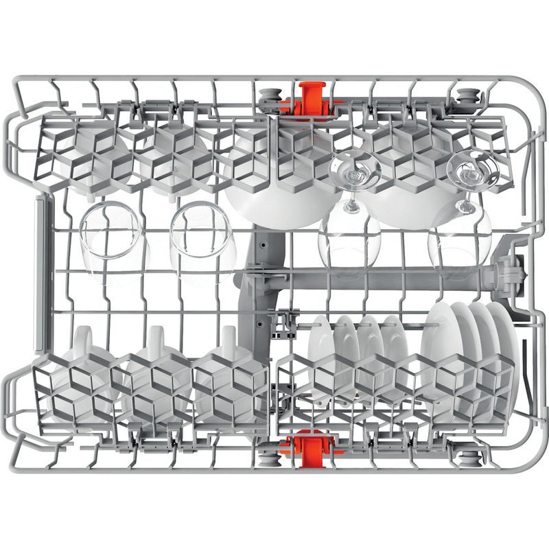 Hotpoint Dishwasher Freestanding HSFO 3T223 W UK N Freestanding E Rack