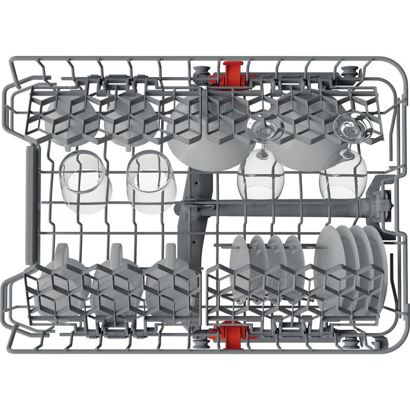 Hotpoint Dishwasher Built-in HSIC 3T127 UK N Full-integrated E Rack