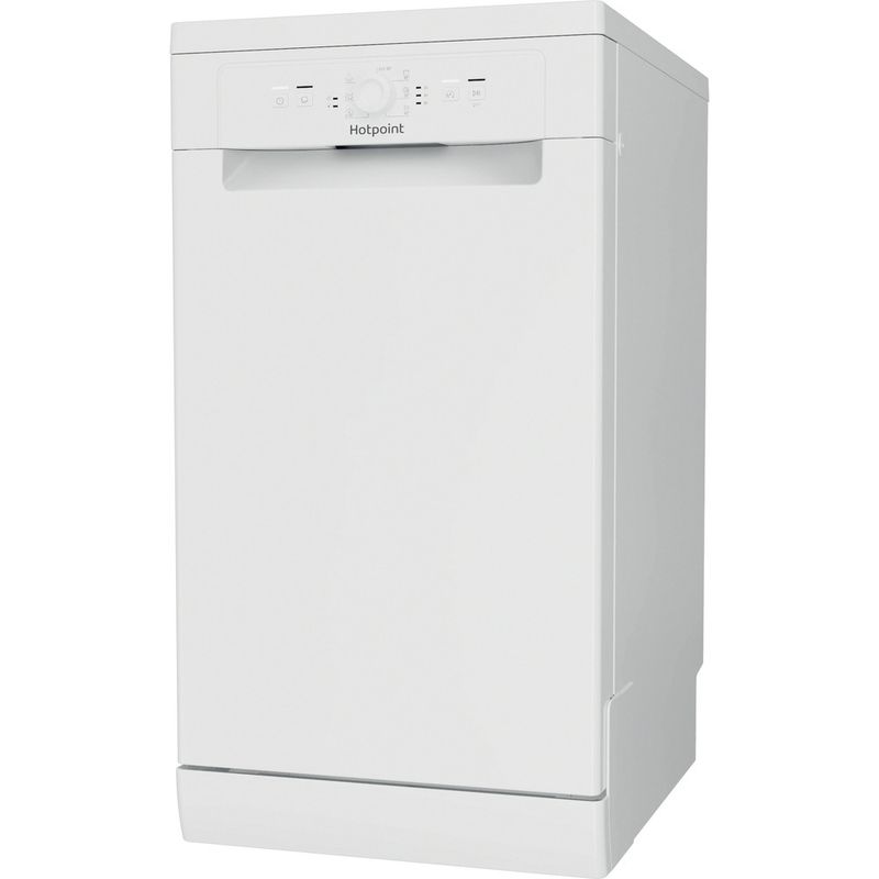 Hotpoint Dishwasher Freestanding HSFE 1B19 UK N Freestanding F Perspective