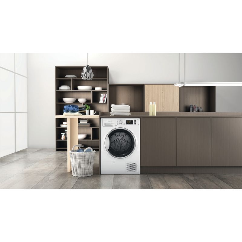 Hotpoint Dryer NT M11 92SK UK White Lifestyle frontal