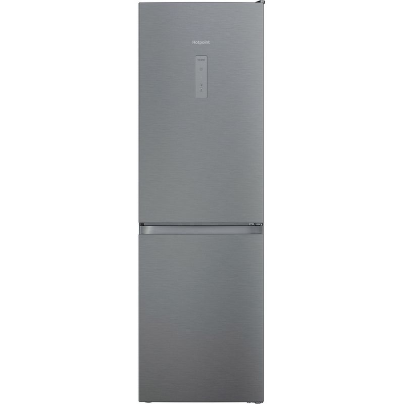 Hotpoint Fridge Freezer Freestanding H5X 82O SX Saturn Steel 2 doors Frontal