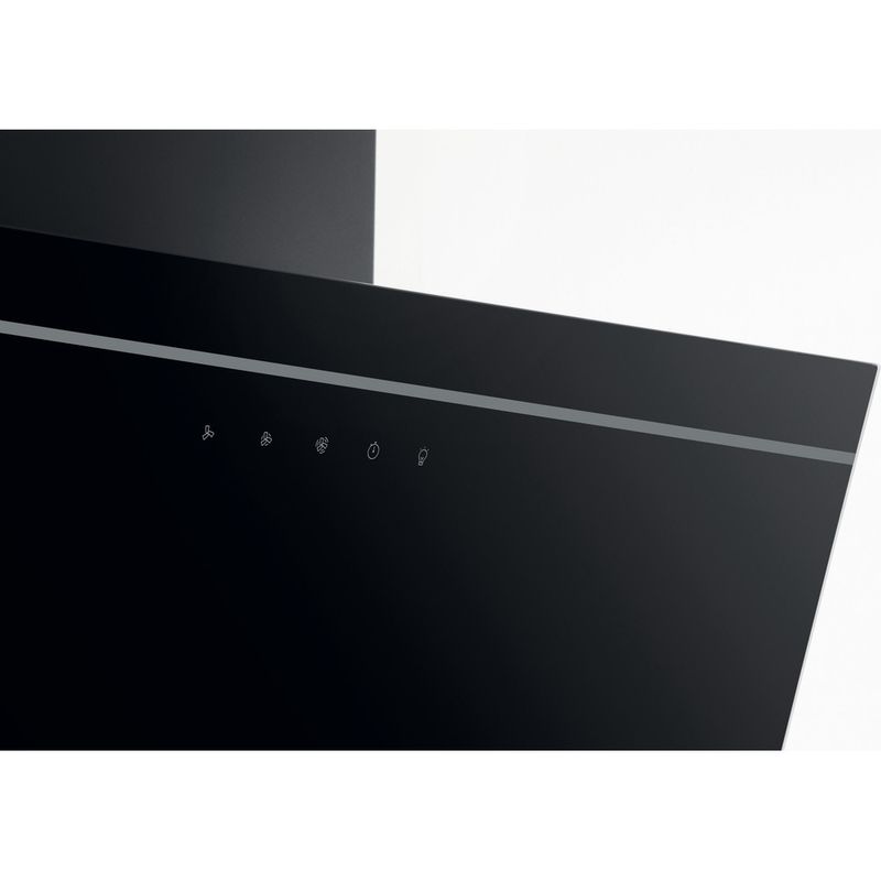 Hotpoint HOOD Built-in PHVP 62F LT K Black Freestanding Electronic Lifestyle control panel