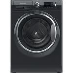 Hotpoint-Washing-machine-Freestanding-NM11-946-BC-A-UK-N-Black-Front-loader-A-Frontal