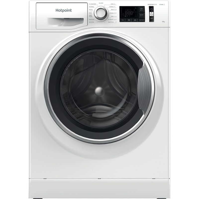 Hotpoint Washing machine Freestanding NM11 1065 WC A UK N White Front loader B Frontal