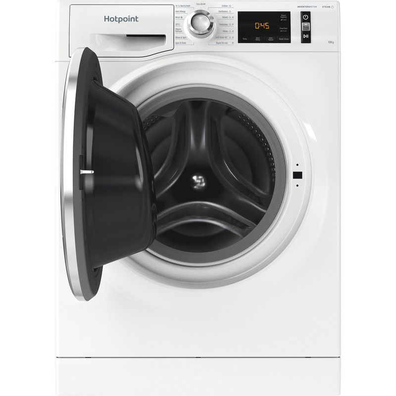 Hotpoint-Washing-machine-Freestanding-NM11-1046-WD-A-UK-N-White-Front-loader-A-Frontal-open