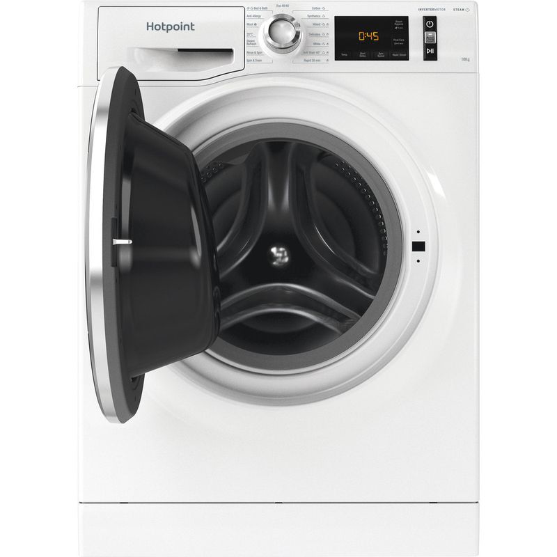 Hotpoint Washing machine Freestanding NM11 1046 WD A UK N White Front loader A Frontal open