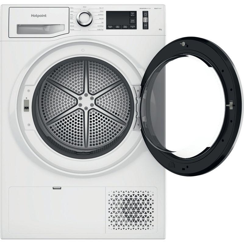 Hotpoint Dryer NT M11 82XB UK White Frontal open