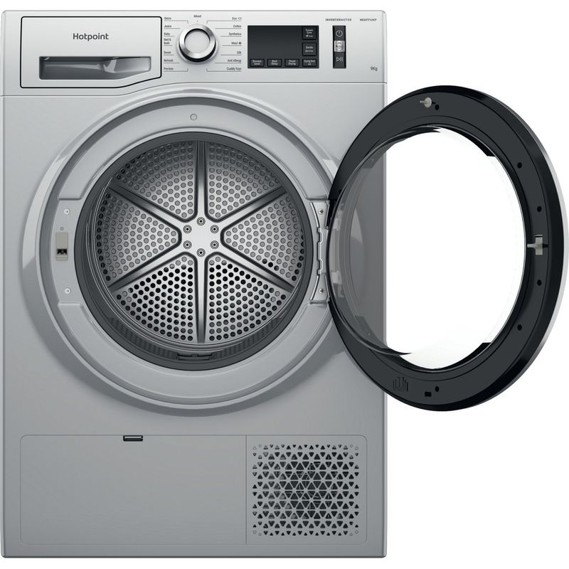 Hotpoint Dryer NT M11 9X2SXB UK Silver Frontal open