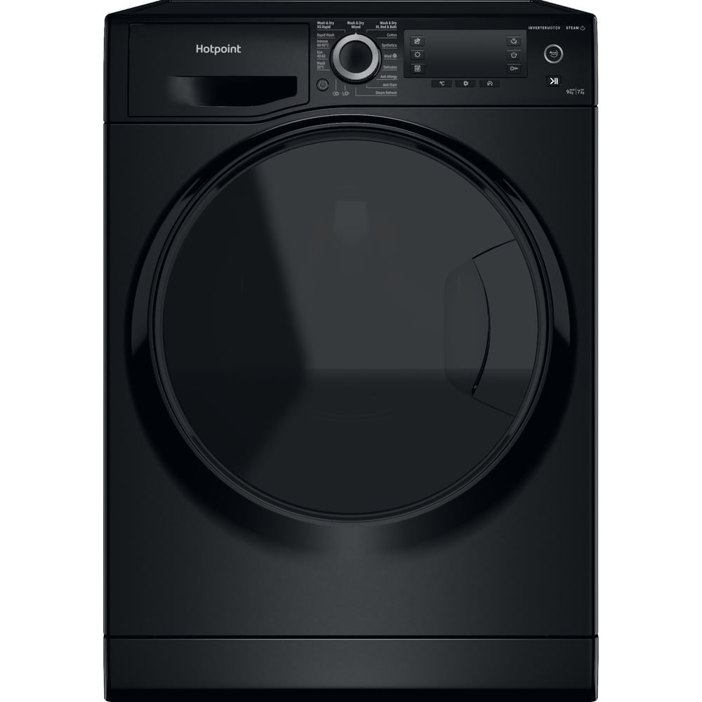 Hotpoint ActiveCare NDD 9725 BDA UK 9+7KG Washer Dryer - Black