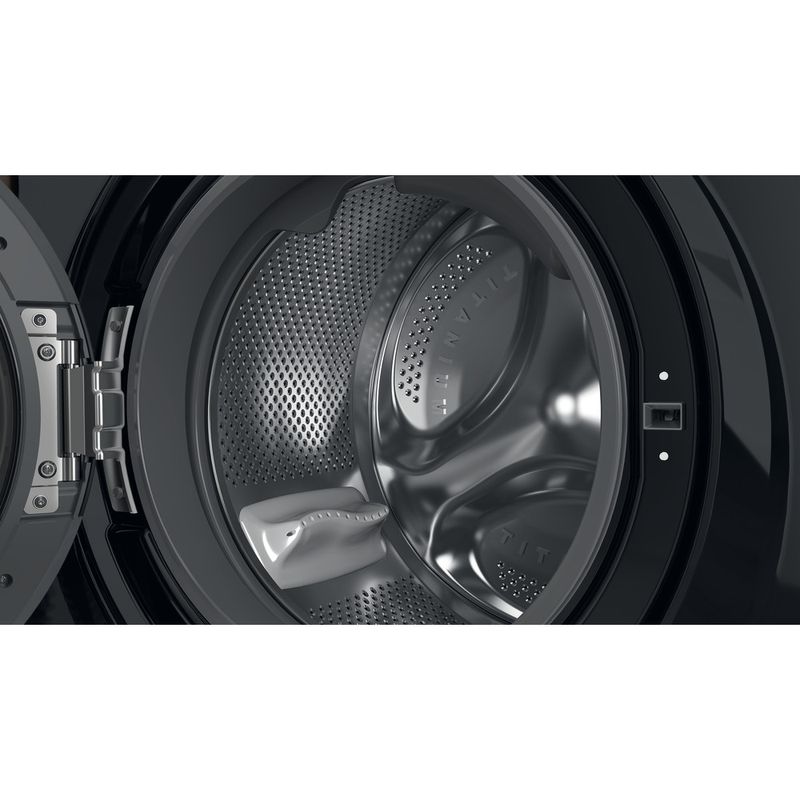 Hotpoint-Washer-dryer-Freestanding-NDD-9725-BDA-UK-Black-Front-loader-Drum
