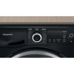 Hotpoint-Washer-dryer-Freestanding-NDB-9635-BS-UK-Black-Front-loader-Control-panel