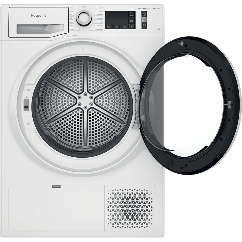 Hotpoint Dryer NTS M11 92SK UK White Frontal open