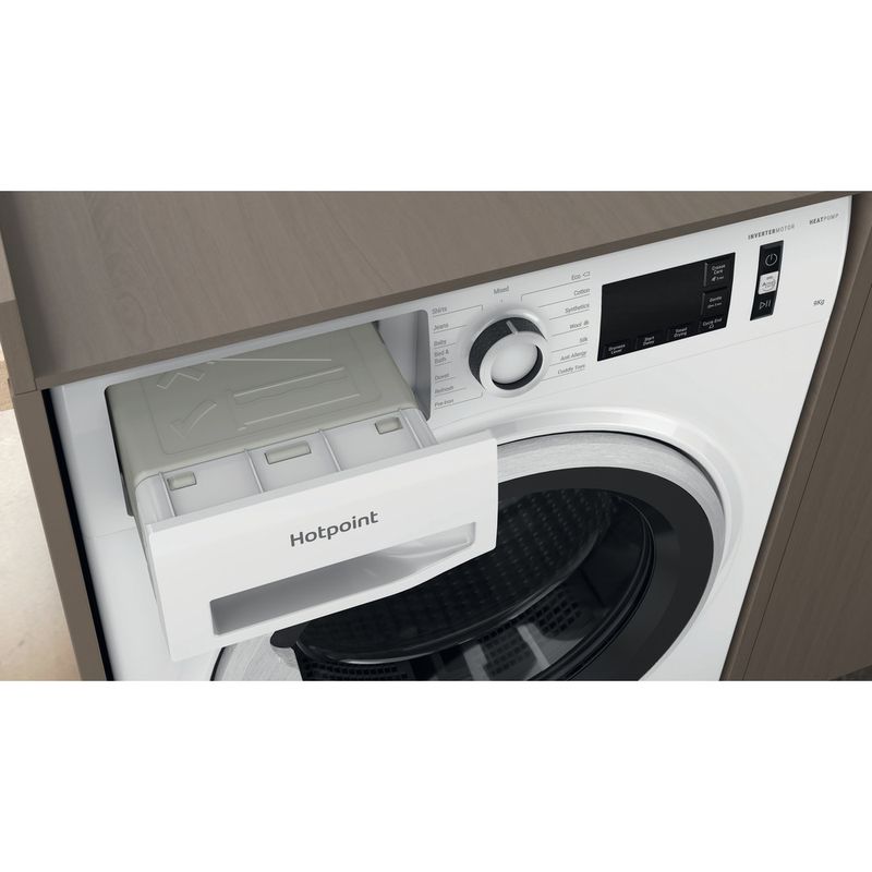 Hotpoint Dryer NTS M11 92SK UK White Drawer