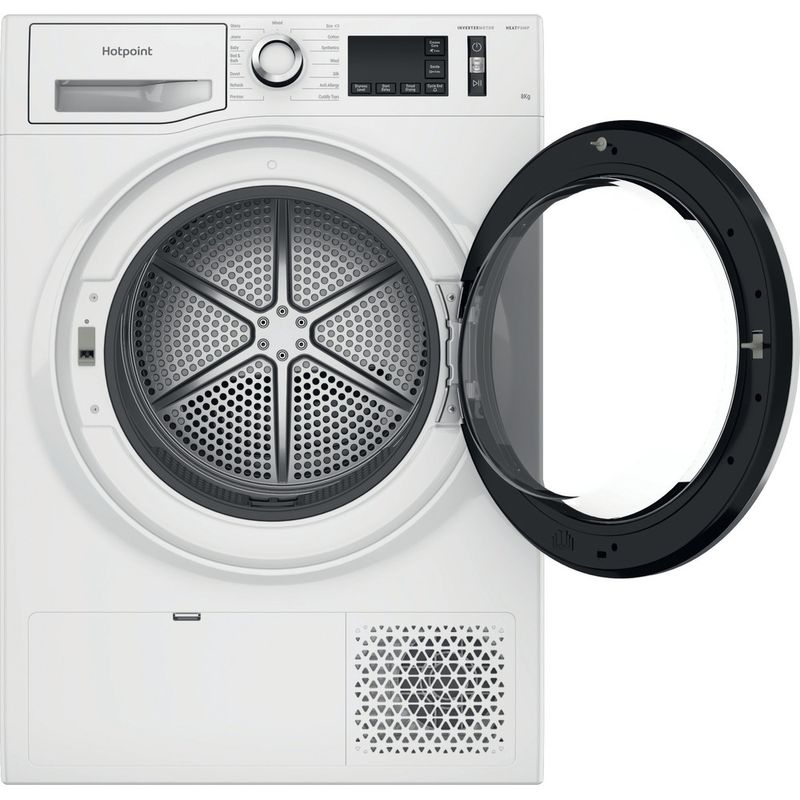 Hotpoint Dryer NT M11 8X3XB UK White Frontal open