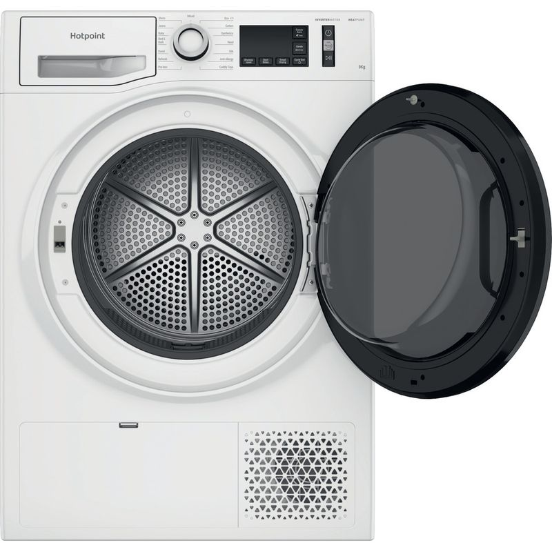 Hotpoint Dryer NT M11 9X3E UK White Frontal open