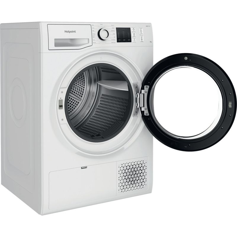 Hotpoint Dryer NT M10 81WK UK White Perspective open