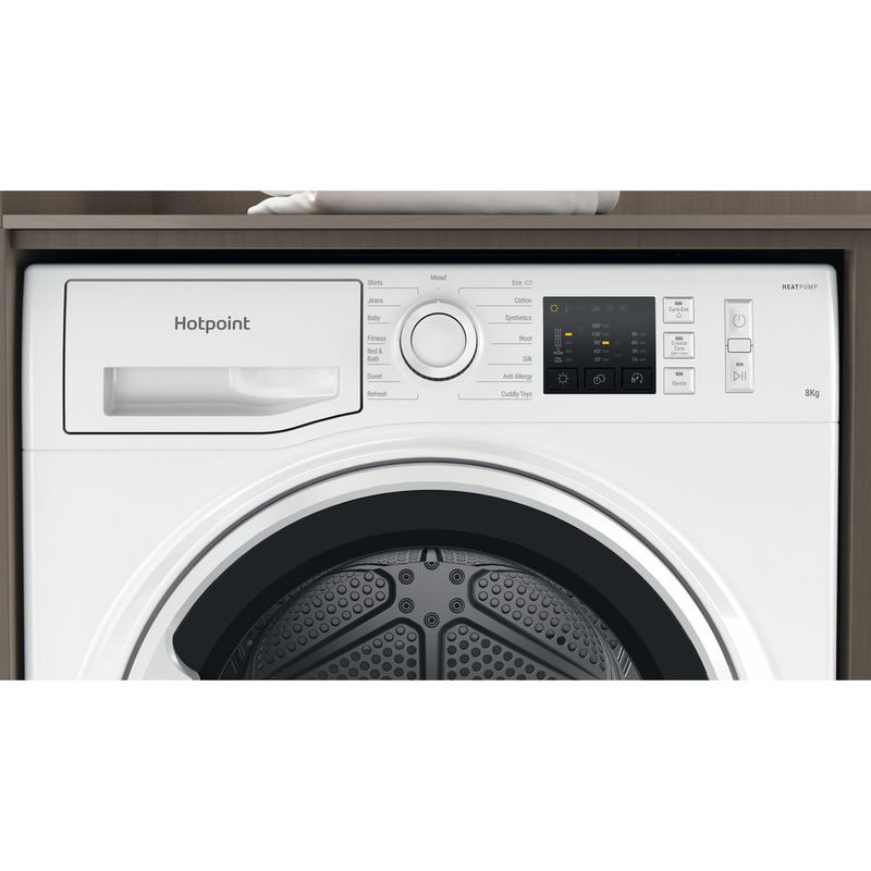 Hotpoint Dryer NT M10 81WK UK White Control panel