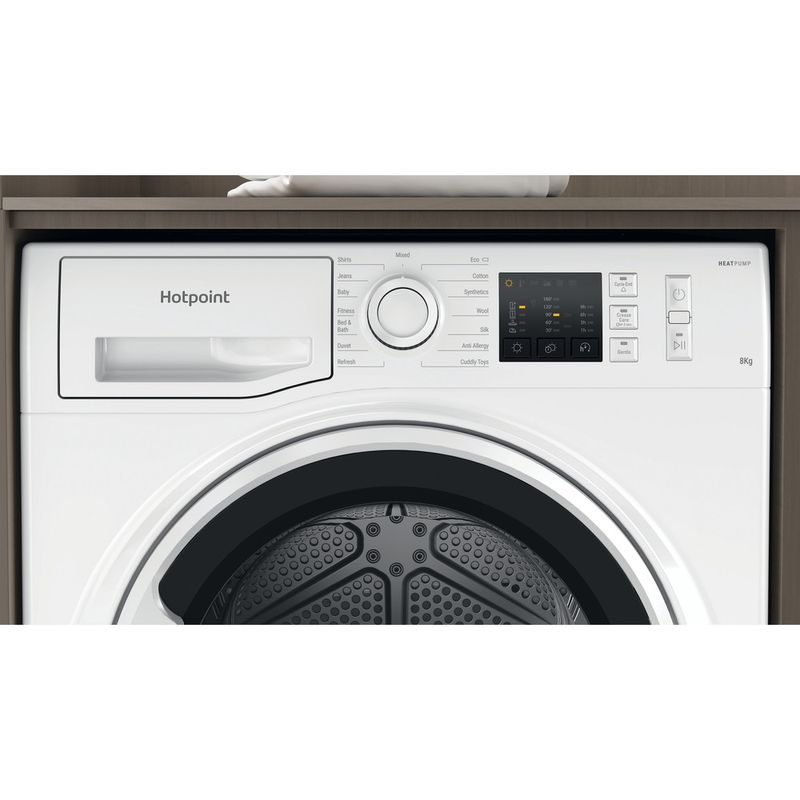 Hotpoint-Dryer-NT-M10-81WK-UK-White-Control-panel