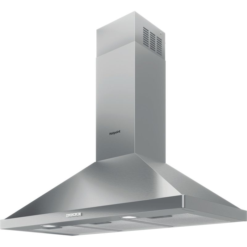 Hotpoint HOOD Built-in PHPN9.5FLMX/1 Inox Wall-mounted Mechanical Perspective