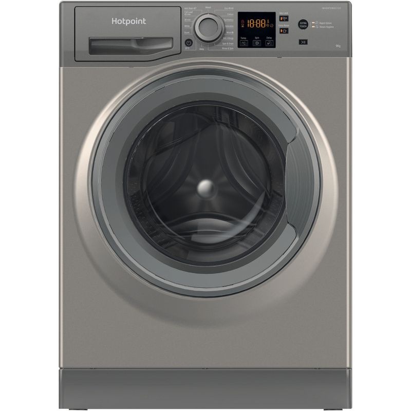Hotpoint-Washing-machine-Freestanding-NSWR-945C-GK-UK-N-Graphite-Front-loader-B-Frontal