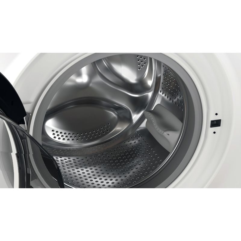 Hotpoint Washing machine Freestanding NSWR 845C WK UK N White Front loader B Drum