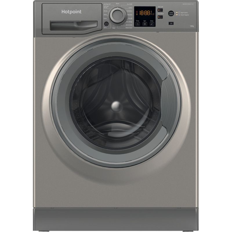 Hotpoint-Washing-machine-Freestanding-NSWM-1045C-GG-UK-N-Graphite-Front-loader-B-Frontal