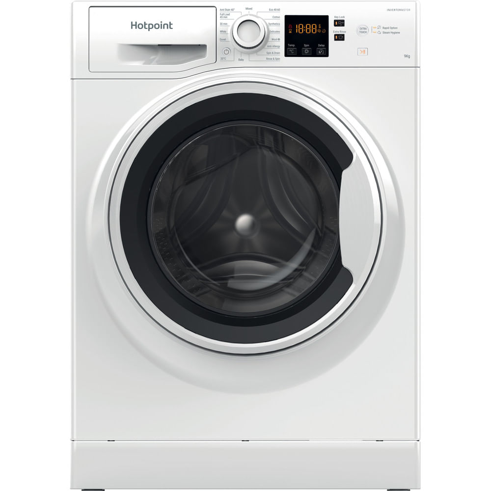 hotpoint nswa965cwwukn 9kg washing machine with 1600 rpm