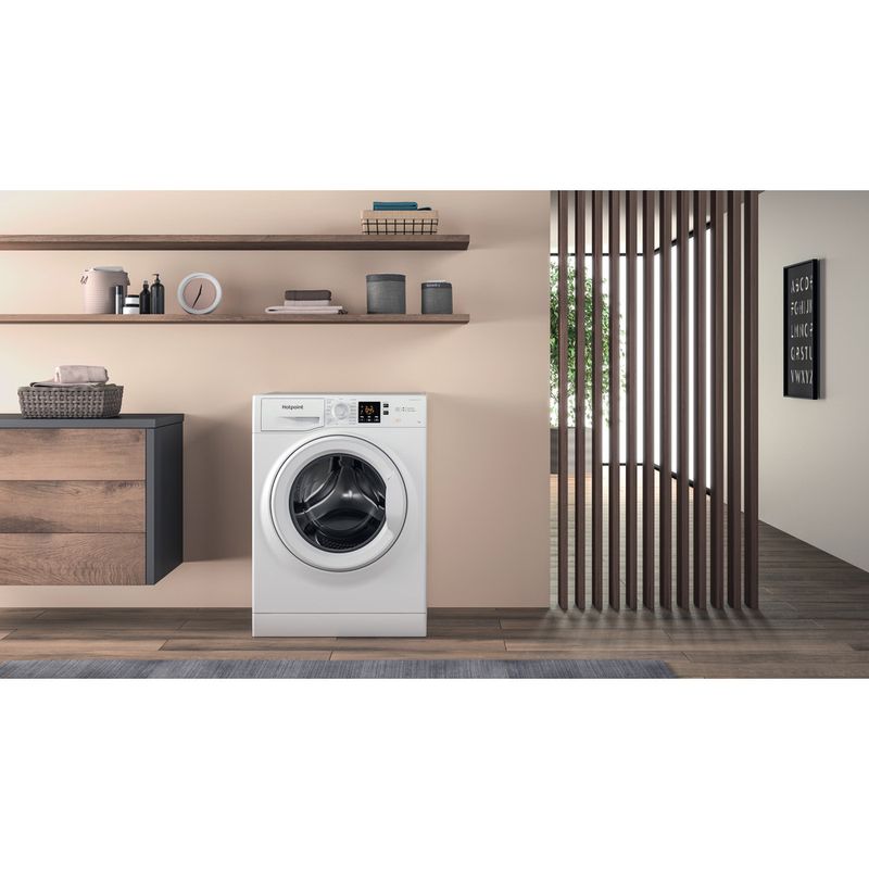 hotpoint nswm963cbs 9kg 1600 spin washing machine black