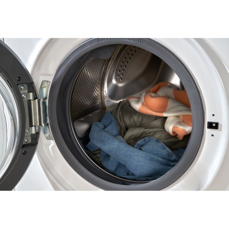 Hotpoint Washing machine Freestanding NM11 945 WC A UK N White Front loader B Drum