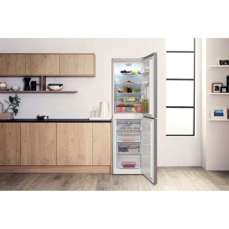 Freestanding fridge freezer Hotpoint HBNF 55181 S AQUA UK 1 Hotpoint