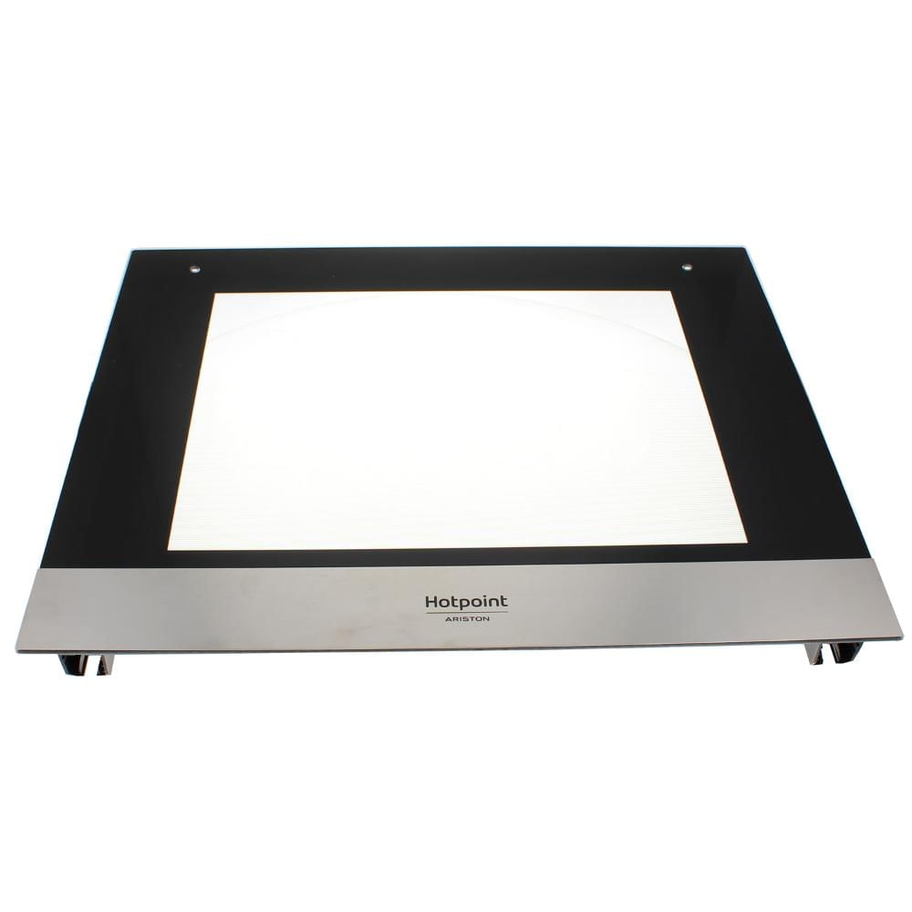 Oven Glass + Supports J00388853 Hotpoint Hotpoint